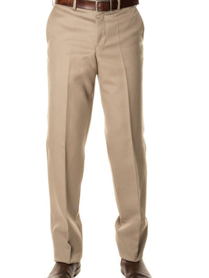 Heavyweight Wool Worsted Cavalry Twill Trouser - Tan