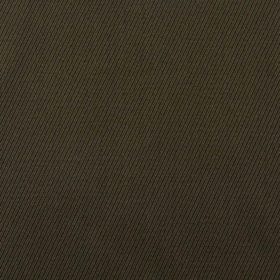 Heavyweight Wool Worsted Cavalry Twill Trouser - Olive