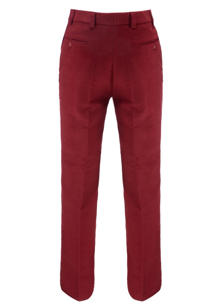 Classic Moleskin Trouser - Red